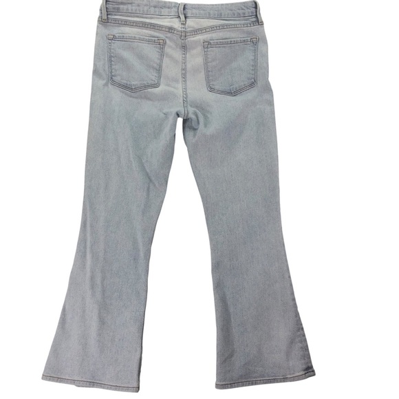 Frame Denim Le Crop Mini Boot Jean Sz 29 Adeline. Light Wash Casual Classic Chic - Picture 5 of 13